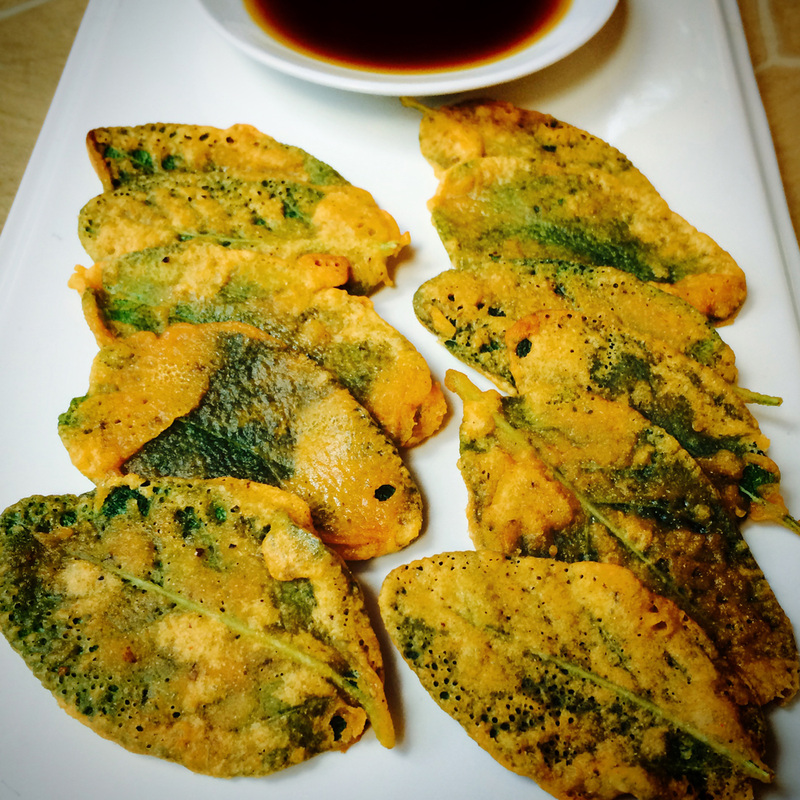 crispy pan fried sage leaves with coconut aminos {wholly rooted}