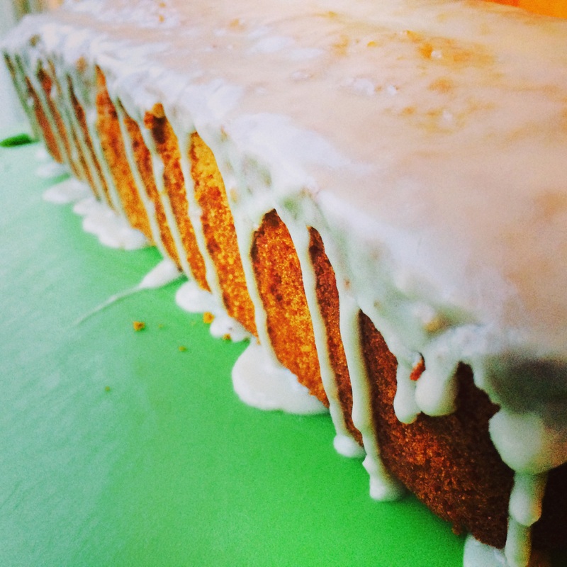 DF/GF Cake with Lemon Glaze {wholly rooted}